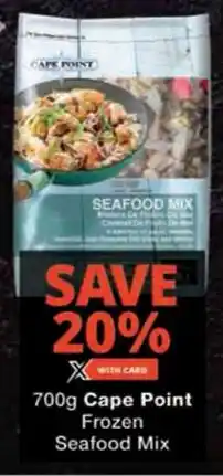 Checkers Hyper Cape Point Frozen Seafood Mix offer