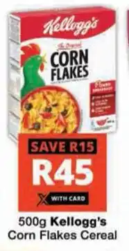 Checkers Hyper Kellogg's Corn Flakes Cereal offer