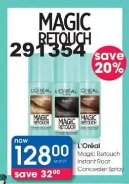 Clicks L'Oréal Magic Retouch Instant Root Concealer Spray offer
