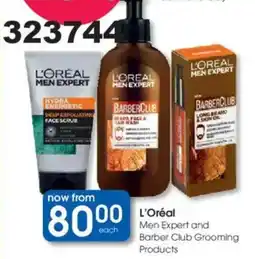 Clicks L'Oréal Men Expert and Barber Club Grooming Products offer