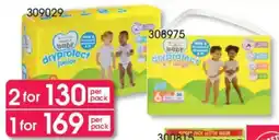 Clicks Clicks Made 4 Baby Dryprotect Disposable Nappies Value Pack offer