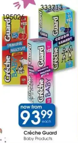 Clicks Creche Guard Baby Products offer