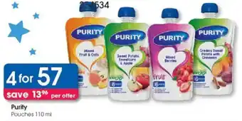Clicks Purity Pouches offer