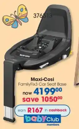 Clicks Maxi-Cosi FamilyFix3 Car Seat Base offer
