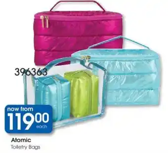 Clicks Atomic Toiletry Bags offer