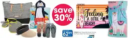Clicks Clicks Beach Bags, Bikini Bags, Sandals, Flip-Flops, Rolled Hats & Beach Towels offer