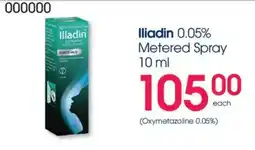 Clicks Iliadin 0.05% Metered Spray offer