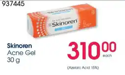 Clicks Skinoren Acne Gel offer