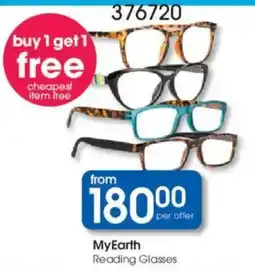 Clicks MyEarth Reading Glasses offer