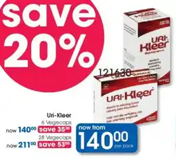 Clicks Uri-Kleer 6 Vegecaps offer