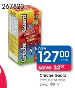 Clicks Creche Guard Immune Multivit Syrup offer