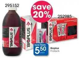 Clicks Bioplus Products offer