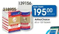 Clicks ArthroChoice Tablets offer