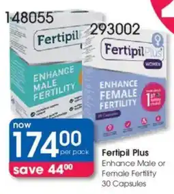 Clicks Fertipil Plus Enhance Male or Female Fertility Capsules offer