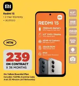 HiFi Corp Xiaomi Redmi 15 offer