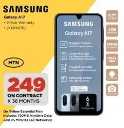 HiFi Corp Samsung Galaxy A17 offer