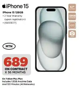 HiFi Corp iPhone 15 128GB offer