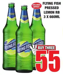 Boxer Liquors Flying fish pressed lemon rb offer