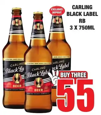 Boxer Liquors Carling black label rb offer