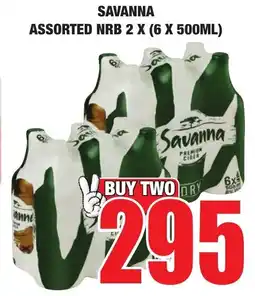 Boxer Liquors Savanna assorted nrb offer