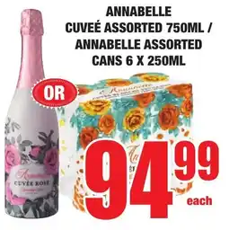 Boxer Liquors Annabelle cuveé assorted/ annabelle assorted cans offer