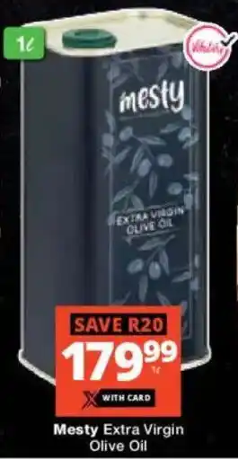 Checkers Mesty Extra Virgin Olive Oil offer