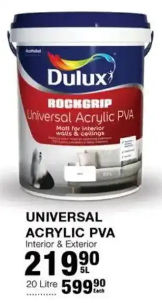 Build It Dulux Universal Acrylic PVA offer