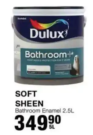 Build It Dulux Soft Sheen Bathroom Enamel offer
