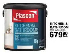 Build It Plascon Kitchen & Bathroom offer