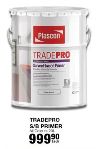 Build It Plascon Tradepro Solvent-based Primer offer