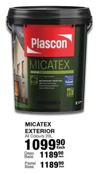 Build It Plascon Micatex Exterior offer