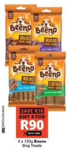Checkers Beeno Dog Treats offer