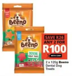 Checkers Beeno Dental Dog Treats offer