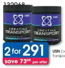 Clicks USN Creatine Transport offer