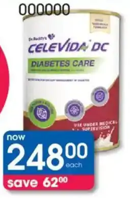 Clicks Dr. Reddy's Celevida Diabetes CareNutritional Shake offer