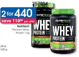 Clicks Nutritech Premium Whey Protein offer