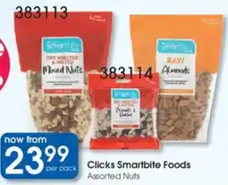 Clicks Clicks Smartbite Foods Assorted Nuts offer