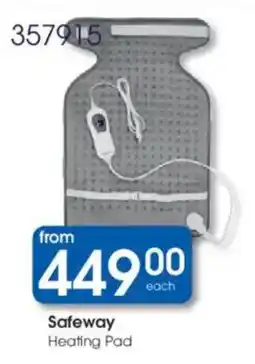 Clicks Safeway Heating Pad offer