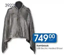 Clicks Kambrook USB Electric Heated Shawl offer