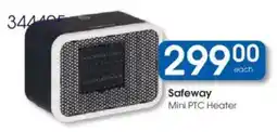 Clicks Safeway Mini PTC Heater offer