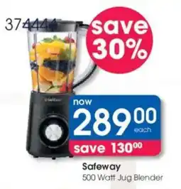 Clicks Safeway 500 Watt Jug Blender offer
