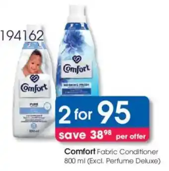 Clicks Comfort Fabric Conditioner offer