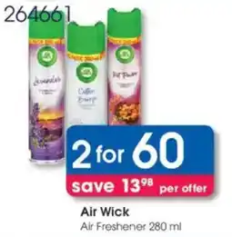 Clicks Air Wick Air Freshener offer