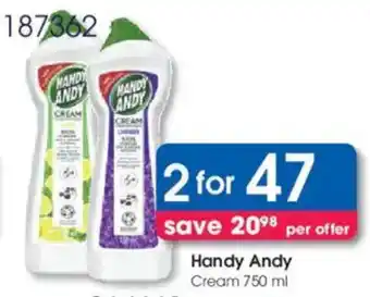 Clicks Handy Andy Cream offer