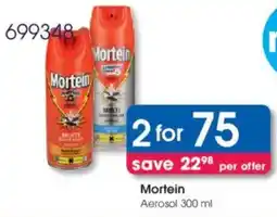Clicks Mortein Aerosol offer