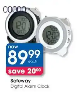 Clicks Safeway Digital Alarm Clock offer