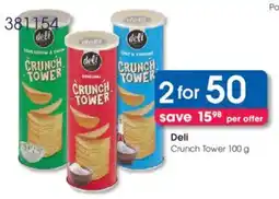 Clicks Deli Crunch Tower offer