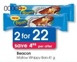 Clicks Beacon Mallow Whippy Bars offer
