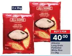 President Hyper Allsome Long Grain Parboiled White Rice offer