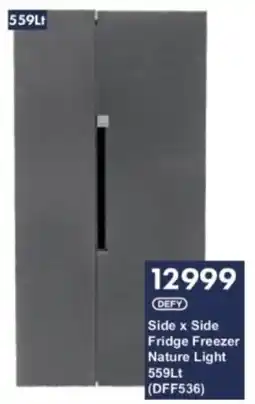 President Hyper Defy Side x Side Fridge Freezer Nature Light offer